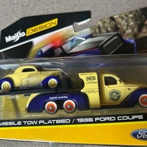 Maisto Elite Transport Missile Tow Flatbed 1936 Ford Coupe